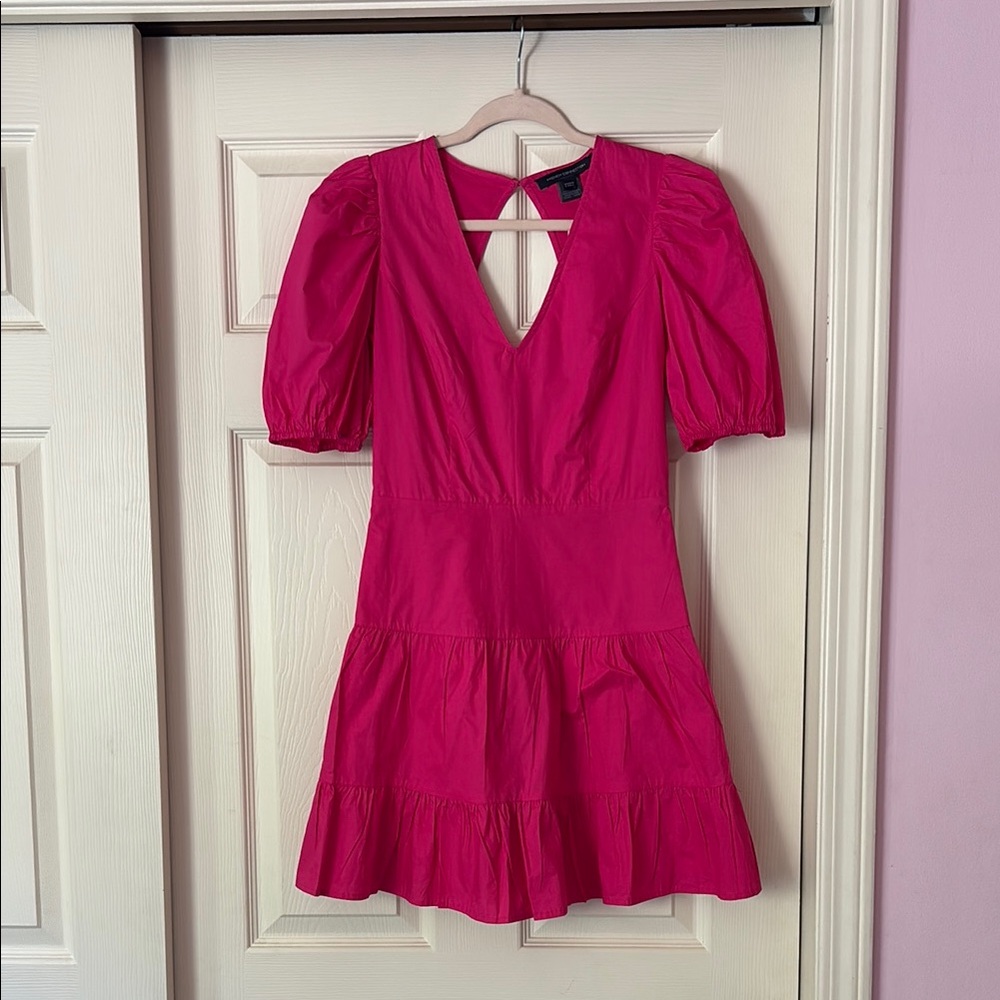 French Connection Pink Fuchsia Dress